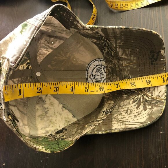 Kudzu Seven J Outfitters Hunting Hat Camo Print Adjustable Velcro Multicolor OS - Picture 9 of 9